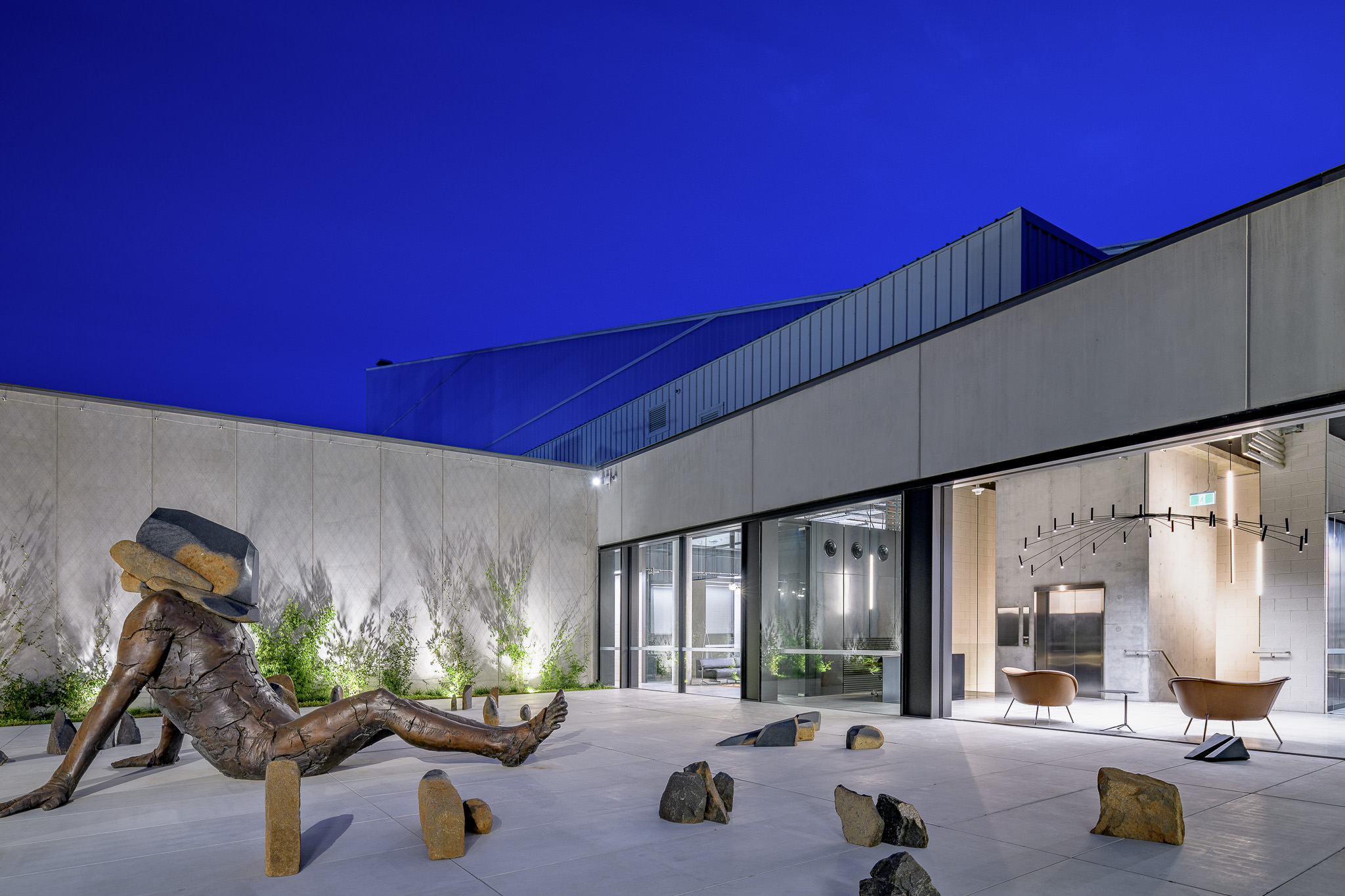 dangrove art storage facility sydney sculpture terrace