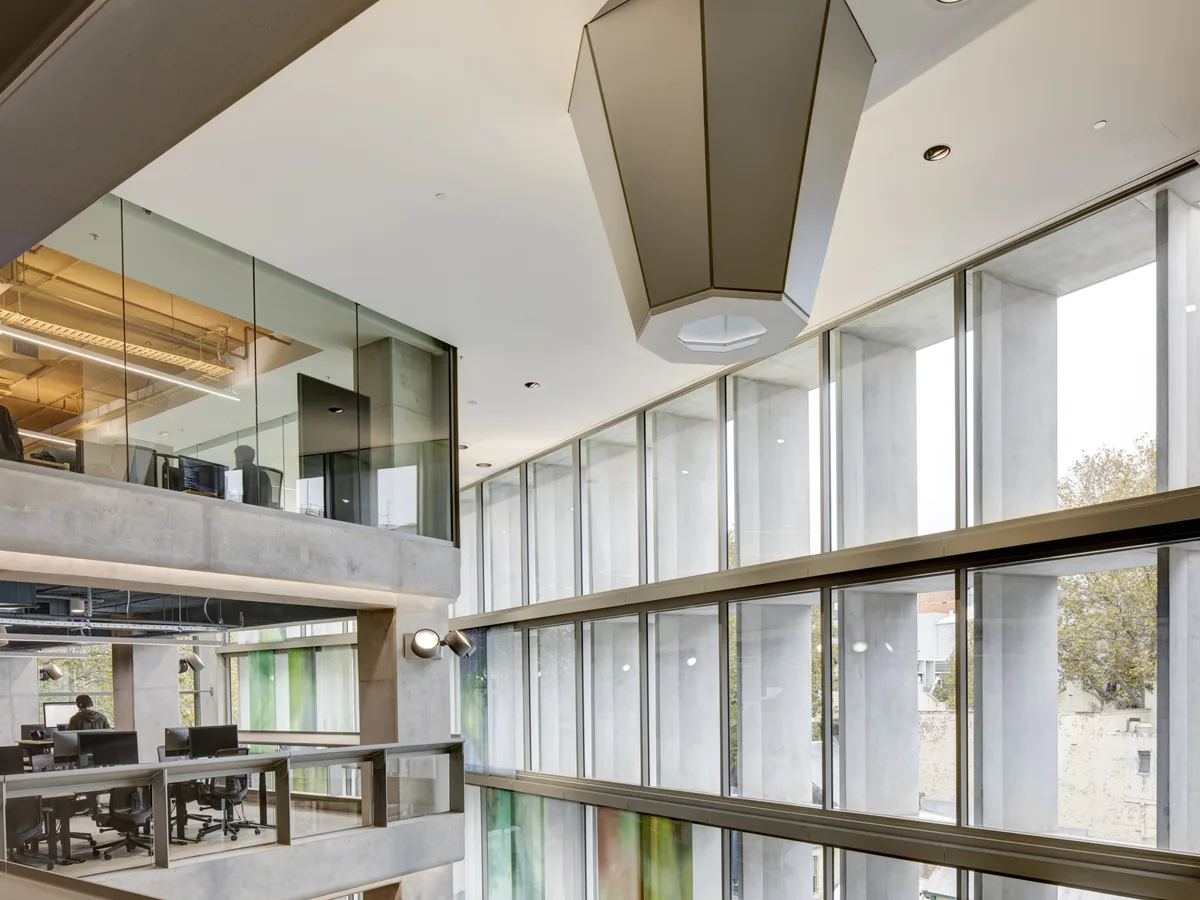 foveaux street office construction sydney atrium interior foveaux street office construction sydney atrium interior