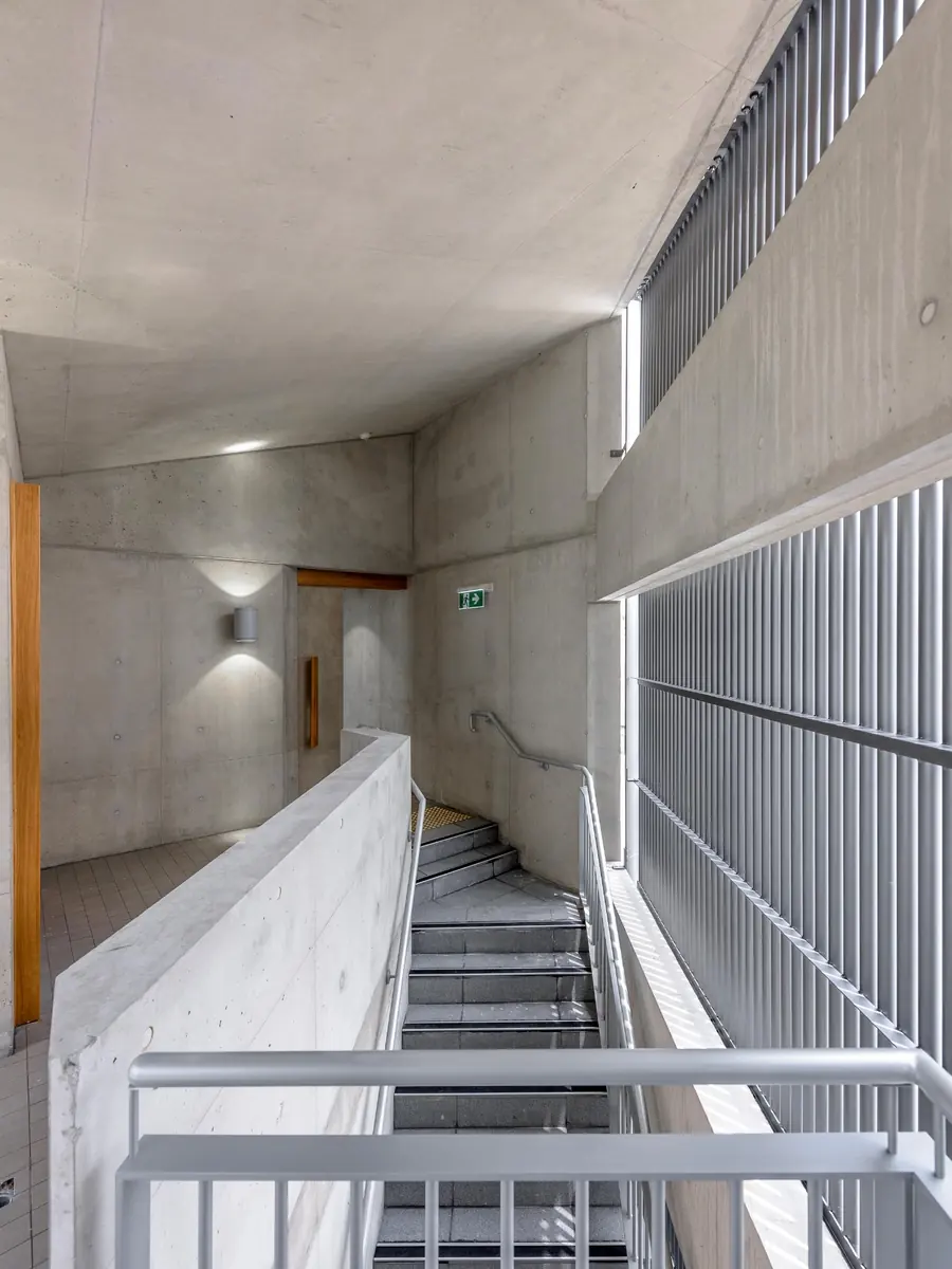 punchbowl mosque sydney concrete stairwell screening 01 punchbowl mosque sydney concrete stairwell screening 01
