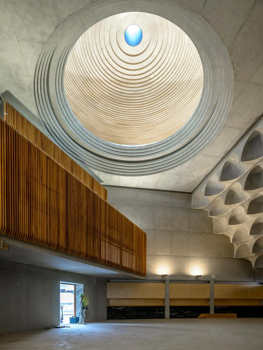 punchbowl mosque sydney prayer hall dome interior 02 punchbowl mosque sydney prayer hall dome interior 02