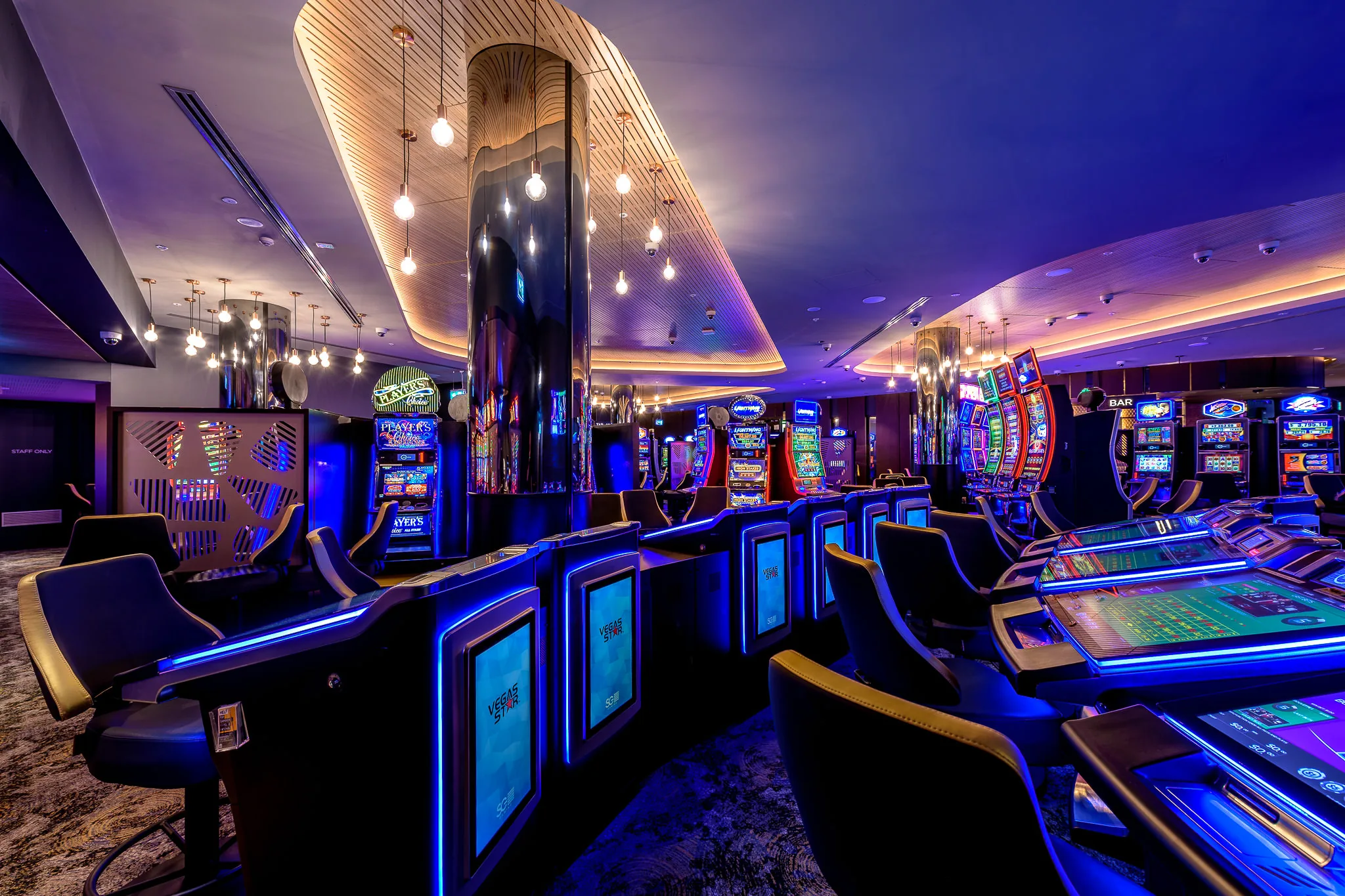 bankstown rsl sydney commercial construction gaming floor