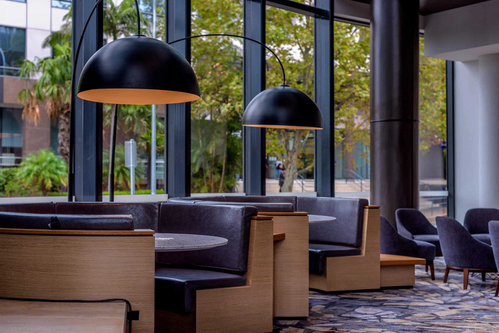 bankstown rsl sydney commercial construction lounge booth seating