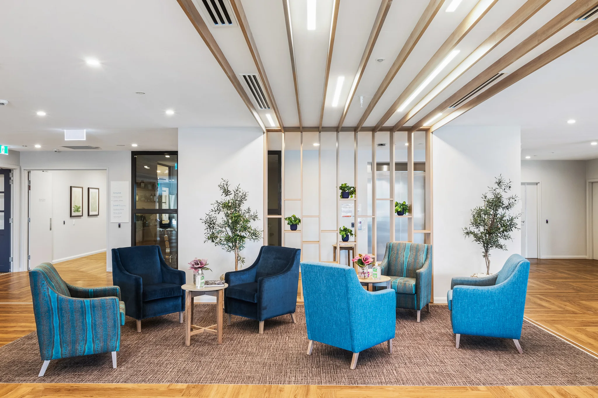 mayflower aged care melbourne foyer lounge