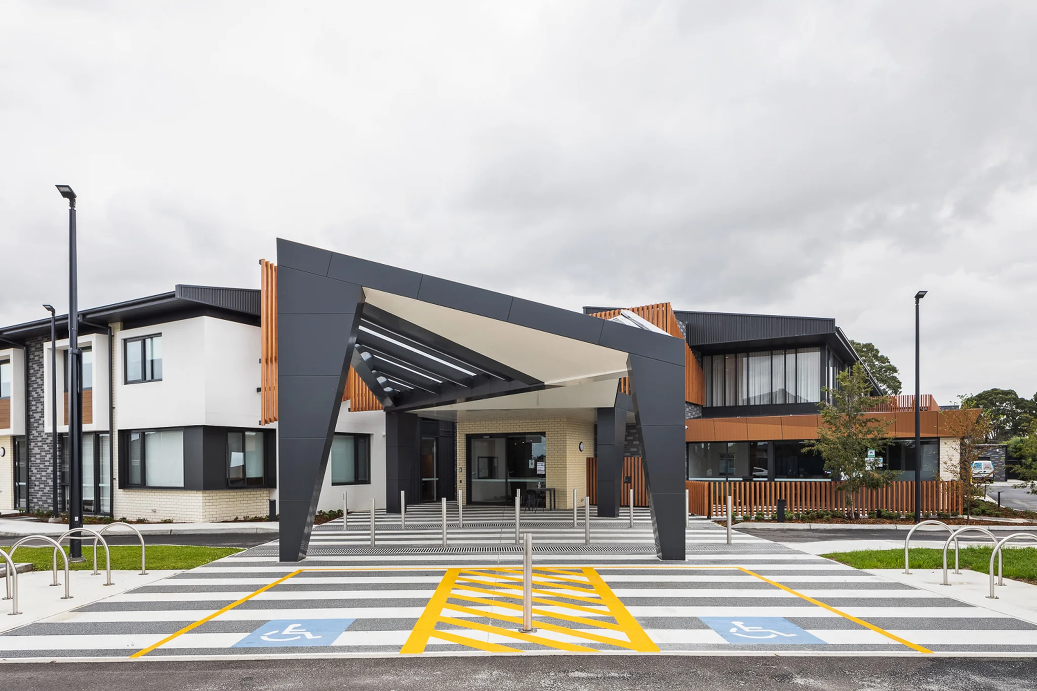 mayflower aged care melbourne main entrance