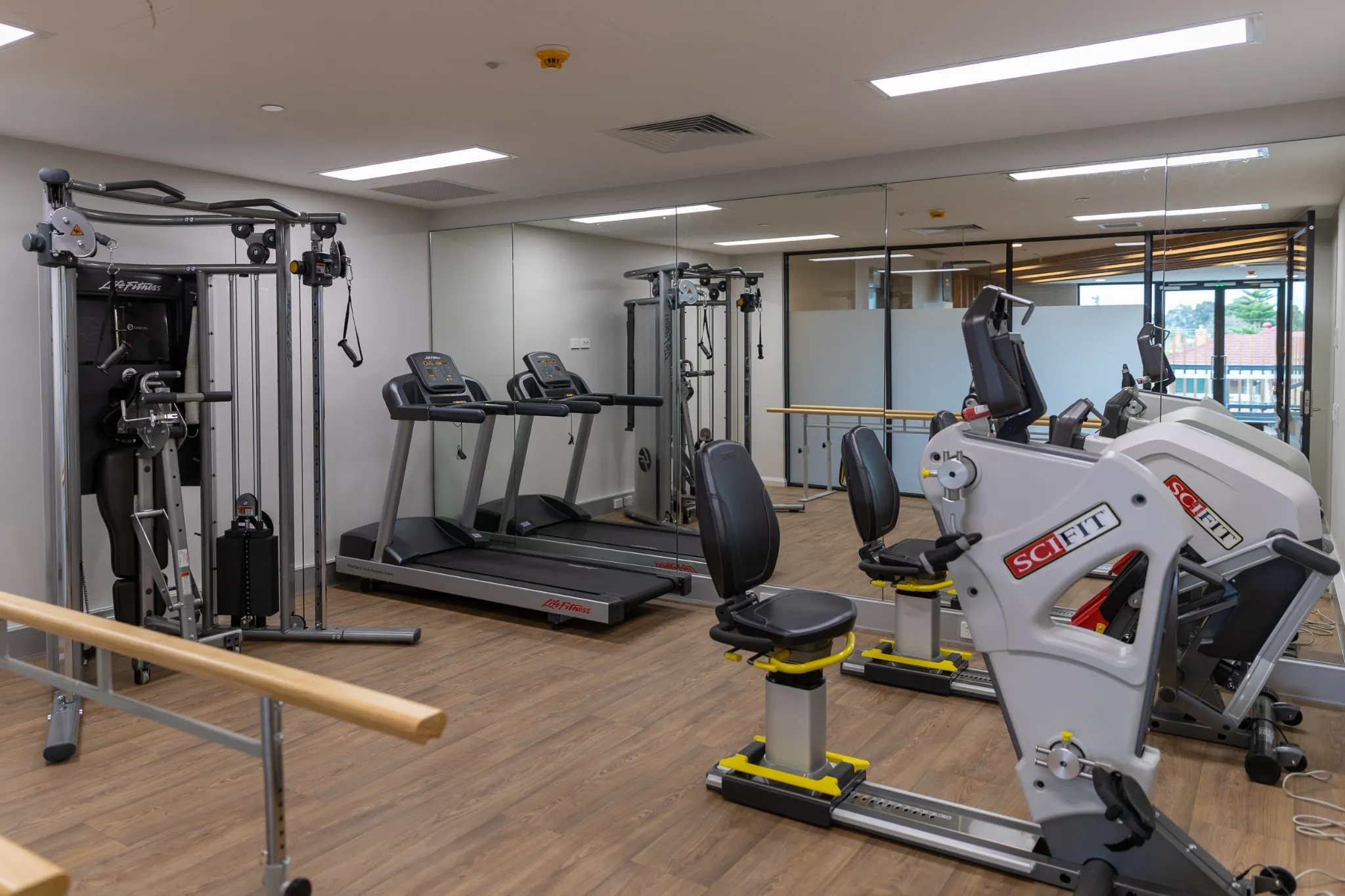 mayflower aged care melbourne rehabilitation gym