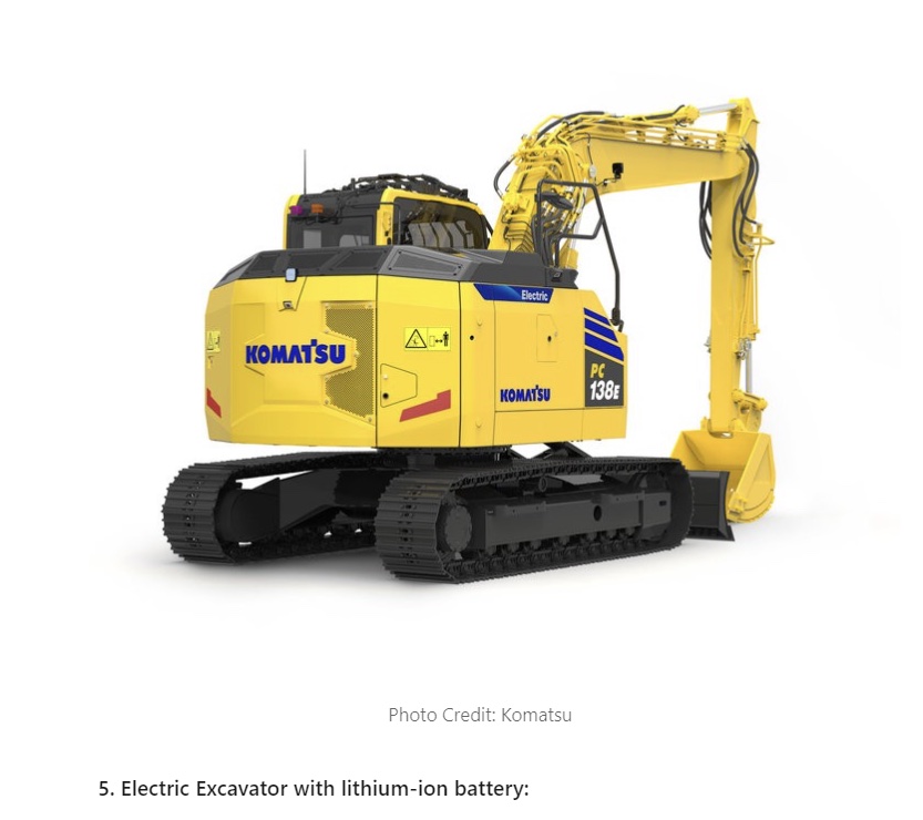 Komatsu Electric Excavator