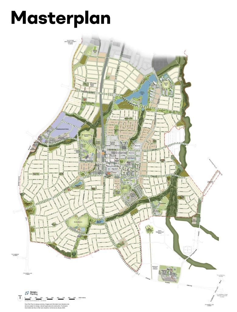 Oran Park Masterplan