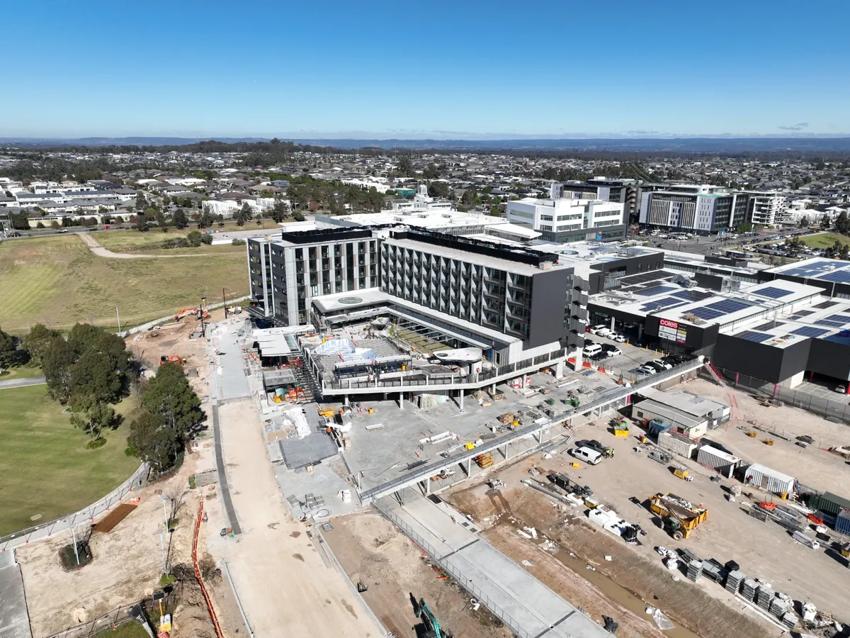 atura hotel sydney exterior construction aerial view 02
