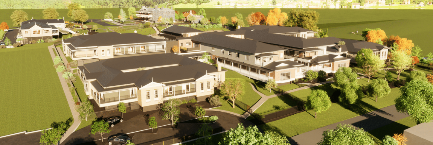 Infinity Constructions aged care project concept image