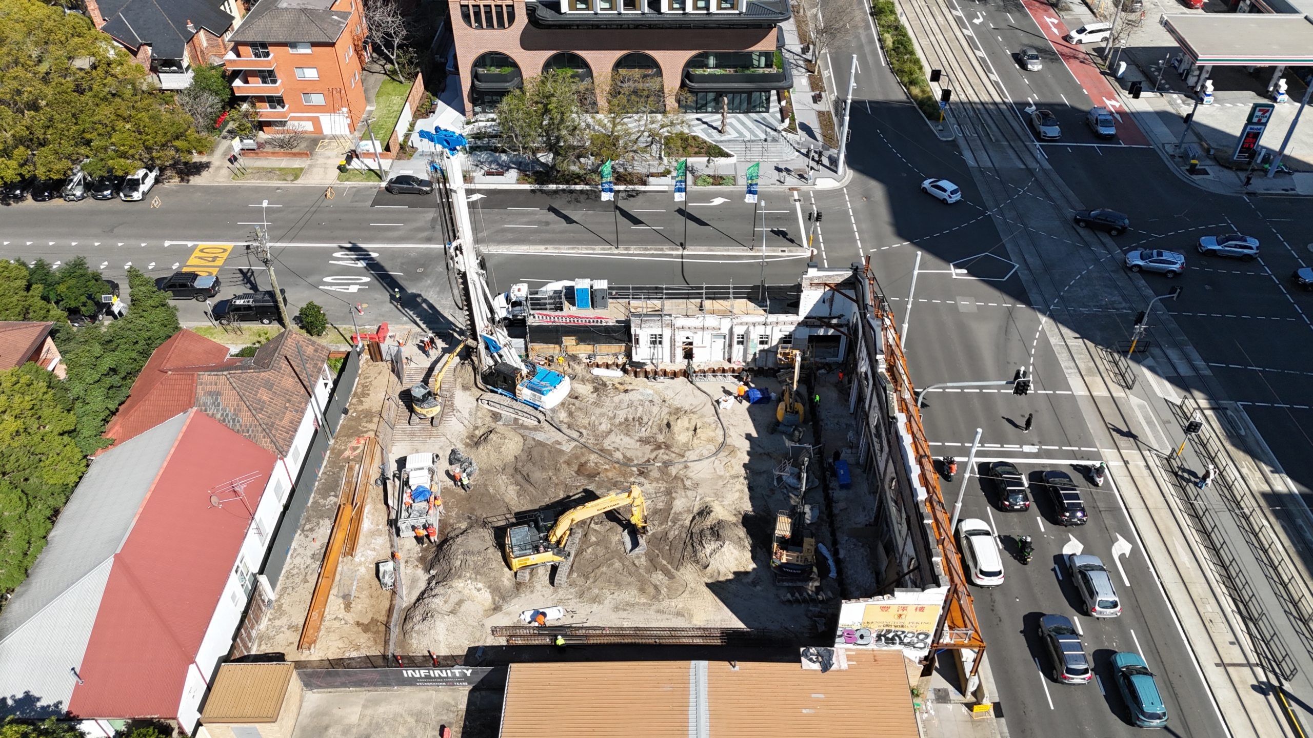 Scape Todman student accommodation construction site Sydney