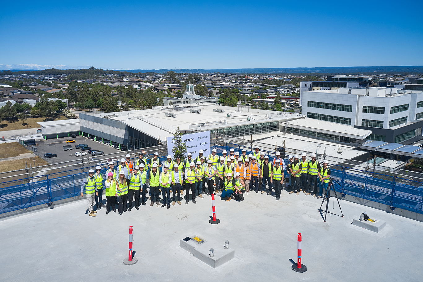 Infinity Topping out ceremony 89