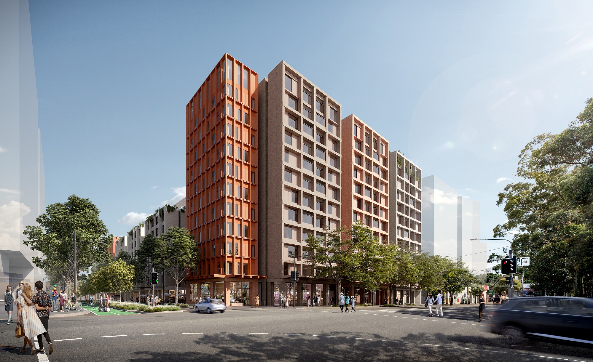 acacia apartments green square botany road render