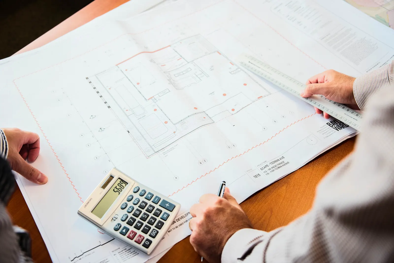 construction tender plans cost estimating infinity Construction plans and calculator used during an Infinity Constructions tender review
