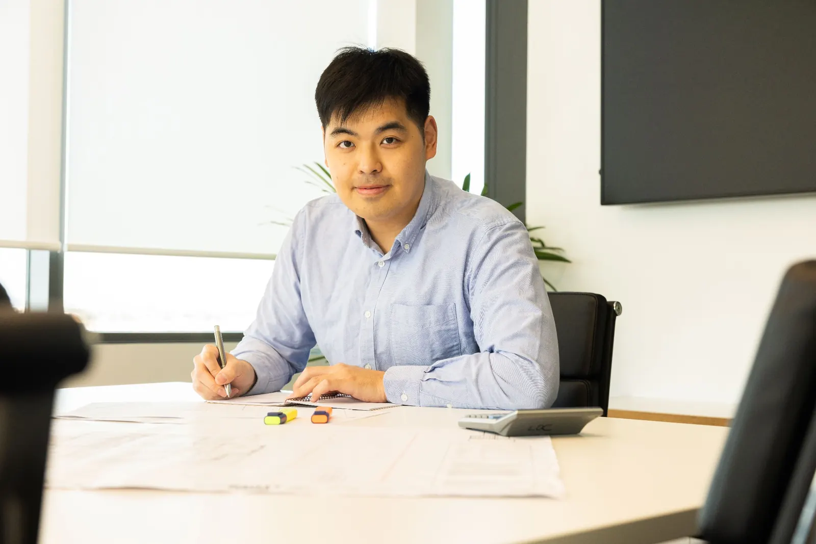 infinity constructions estimator reviewing plans Infinity Constructions estimator reviewing construction plans