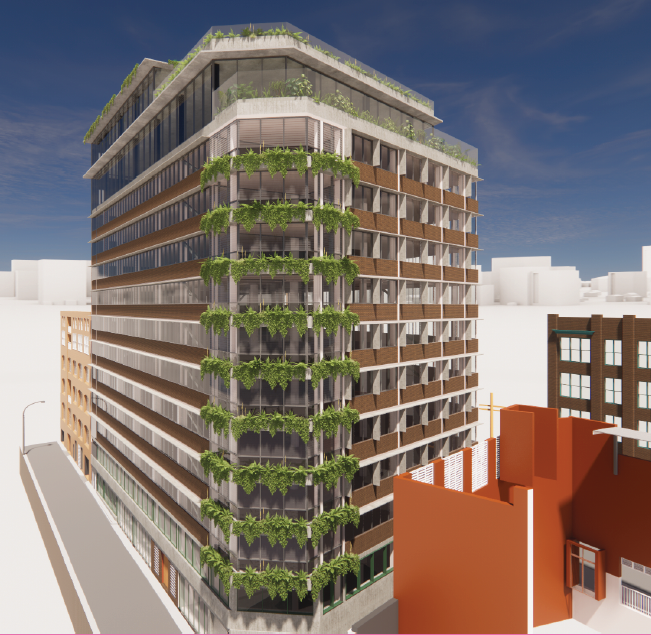 Canva CGI Corner View