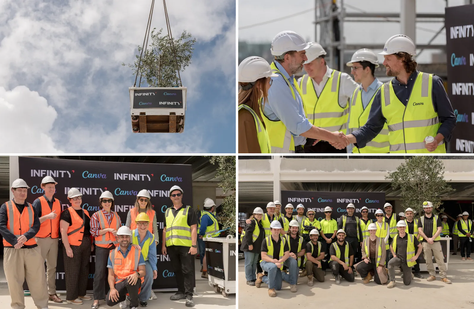 Canva Sydney Campus Topping Out | Infinity Constructions