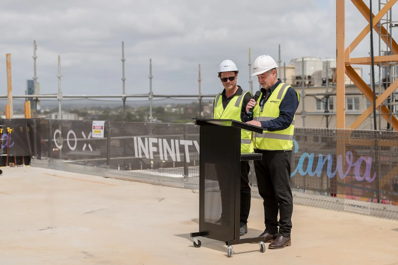 Canva Sydney Campus Topping Out | Infinity Constructions