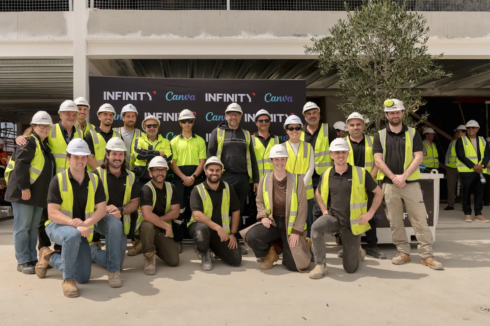 Canva Sydney Campus Topping Out | Infinity Constructions